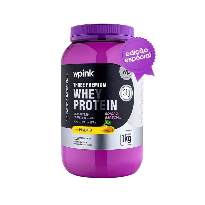 Three Premium Whey Protein Pamonha 3W - (1kg)